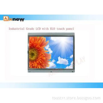 Slim XGA 15 inch 5 wire resistive touch screen display1024